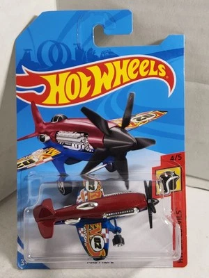 2018 Hot Wheels HW Daredevils - MAD PROPZ - Red - FRR89 - 4/5. - Image 1 of 4