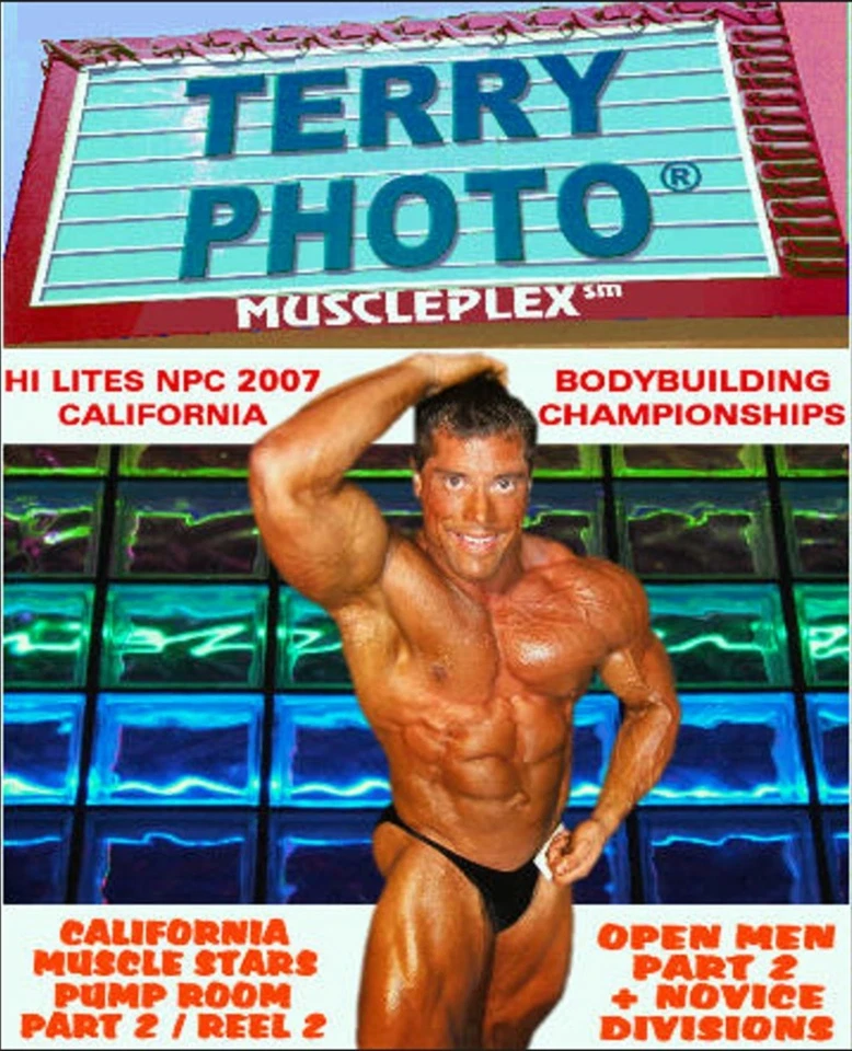 TERRY PHOTO Musclebodyvideo® NPC 2007 CALIFORNIA PUMP ROOM. PART 2 REEL 2 - Image 1 of 1