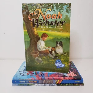 Abeka Leseprogramm 5. Klasse Posten von 4 Taschenbüchern Noah Webster Horizon - Bild 1 von 19