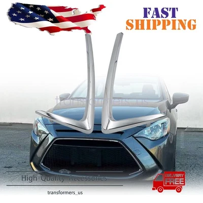 For Toyota Yaris/Yaris IA/Scion Sedan 2016-20 Front Grille Side Trim Left+Right - Imagem 1 de 4