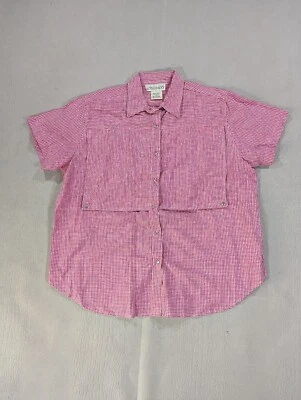 Motherhood Women's Maternity Size XL Press Button Shirt Breast Feeding Opening  - Image 1 of 4