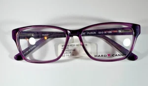 Monturas para mujer Hard Candy púrpura 53-14-135, HC37 MONECHH - Imagen 1 de 11