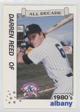 1990 Best Albany-Colonie Yankees/A's All Decade Darren Reed #20