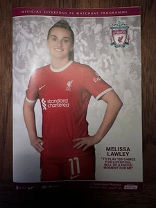 Liverpool Women V Tottenham Hotspur Spurs Women 2023-2024 WSL Programme 4/2/24 - Picture 1 of 3
