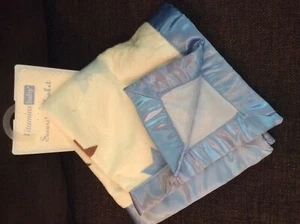 Neu mit Etikett Baby Sicherheitsdecke Vitamine blau braun Stern Lovey 2011 - Bild 1 von 2