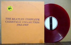 THE BEATLES - COMPLETE CHRISTMAS COLLECTION 1963 - 1969 LP RED COLORED VINYL - Imagen 1 de 1