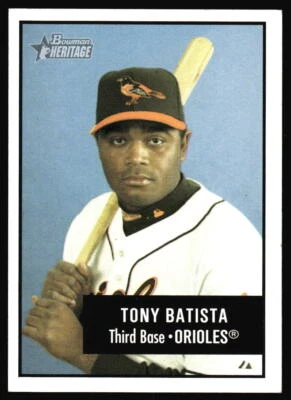 2003 Bowman Heritage Tony Batista #97 Baltimore Orioles - Image 1 of 2