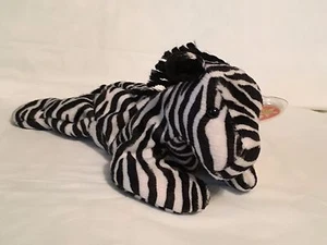 TY Beanie Baby - ZIGGY la Zebra - immacolato con etichette come nuovo - pellet PVC - RITIRATO - Foto 1 di 1