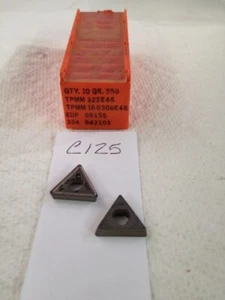 10 NEW SECO TPMM 322E-46 CARBIDE INSERTS. TPMM 160308E46. GRADE: 350 {C125} - Picture 1 of 1