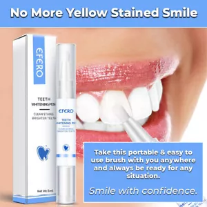 NEW INSTANT TEETH WHITENING PEN TOOTH KIT CLEAN GEL BLEACH DENTAL STRENGTH - Picture 1 of 5