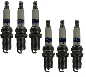 Set Of 6 Spark Plugs AcDelco For Isuzu Trooper Honda Passport Acura SLX V6 - Picture 1 of 1