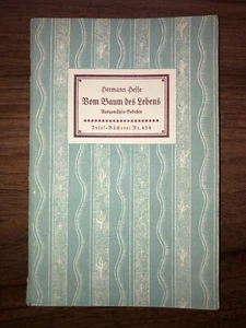 Buch ~Hermann Hesse ~~Vom Baum des Lebens ~Ausgewählte Gedichte Altdeutsch 1951 - Bild 1 von 6