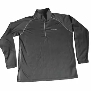 Columbia Omni Wick Half Zip Pullover grau aktiv Outdoor leicht AM1506 Herren XL - Bild 1 von 8
