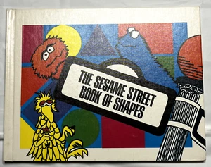230819 Book THE SESAME STREET BOOK OF SHAPES HB Vintage 1970 - Imagen 1 de 6