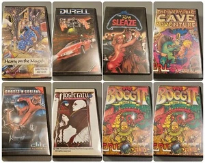ZX Spectrum 48k 128k Games - Select & Choose - Clamshell Cased - Multi Listing - Picture 1 of 8
