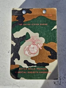 The United States Marine Battle Skills Training Essential Subjects Handbook USED - Bild 1 von 4