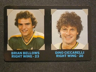 1985 7-11 NHL Collector's Series Brian Bellows Dino Ciccarelli 🚨🚨 North Stars - Image 1 of 2