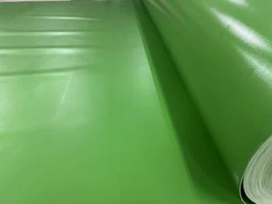 LKW-Plane, Gewebeplane: 2,45m x Wunschmaß -- Grün -- ca.1400g/m² - Bild 1 von 4