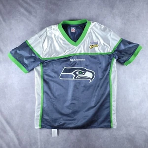Seattle Seahawks Herren Trikot L Erwachsene Wende NFL Play Flagge Football - Bild 1 von 9
