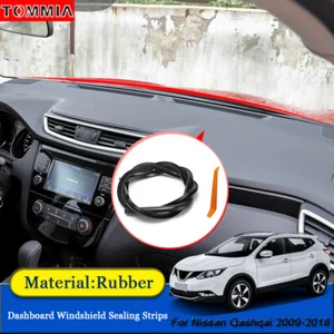 Tiras de sellado de parabrisas anti-ruido a prueba de polvo para Nissan Qashqai - Imagen 1 de 9