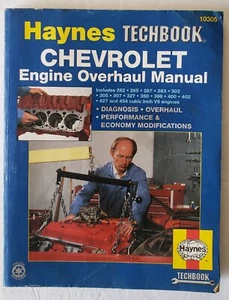 Haynes Chevrolet Engine Overhaul Repair Manual 10305 Techbook Diagnosis modified - Imagen 1 de 1