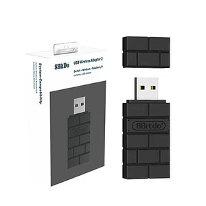 8bitdo USB Wireless Adapter Receiver for PS5/PS4/Switch Pro/Xbox One Controller - Picture 1 of 10
