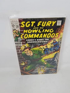 SGT FURY #66 1969 Marvel 5.5 Silver Age Dick Ayers Cover Art - Picture 1 of 1