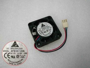 Delta AFB0412HA Cooling Fan 40X40X10mm DC 12V 0.14A 3-pin - Picture 1 of 5