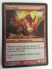MTG Magic The Gathering - Kiln Fiend - FOIL - Rise of the Eldrazi - LP