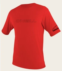 O'Neill Youth Basic Sun Shirt UPF50+ Red - Picture 1 of 3