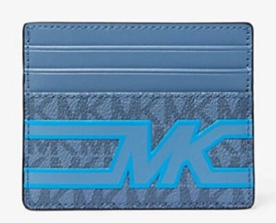 Estuche para tarjetas alto con logotipo gráfico Michael Kors Cooper nuevo con etiquetas Foto 1 de 4