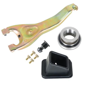 Labwork Clutch Fork+Throwout Bearing+Clutch Fork Boot+Pivot Ball For Chevy - Picture 1 of 11