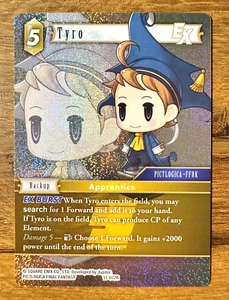 Tarjeta coleccionable rara Pictlogica Final Fantasy TCG Opus 11 XI - Tyro 11-072R *FOIL* - Imagen 1 de 2