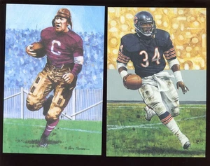 1989-2004 Goal Line Art Hall of Fame Football Card Lot 104 Different NRMT +Boxes - Picture 1 of 3