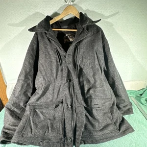 Cabela's Outdoor Gear 100% Wolle schwerer Mantel 2 XL dunkelgrau - Bild 1 von 13