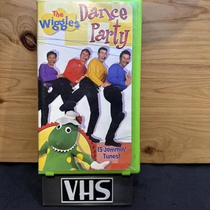 Wiggles, The: Wiggles Dance Party (VHS, 2001) * Buy 2 Get 1 Free - Picture 1 of 2
