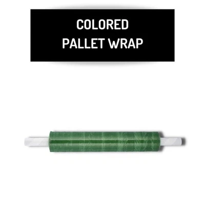 Extended Core Green Color Pallet Wrap Stretch Film 20" x 1000' x 80 Ga 1 Roll - Image 1 of 4
