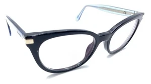 Tommy Hilfiger TH1519 OY4 Black Cat Eye Eyeglasses Frames 140 Designer Men Women - Picture 1 of 12