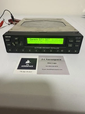 Transpondedor Garmin GTX-327.  Viene con bandeja. P/N 011-00490-00 Foto 1 de 4