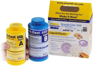 - Resina de fundición de uretano semirrígida Smooth-Cast™ 65D - Unidad de tamaño de prueba - Imagen 1 de 6