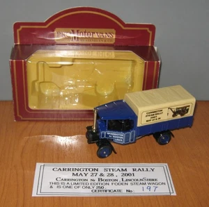 Lledo Days Gone DG91 PV91 Foden Steam Wagon Carrington Steam Rally 2001 Code 3 - Picture 1 of 4