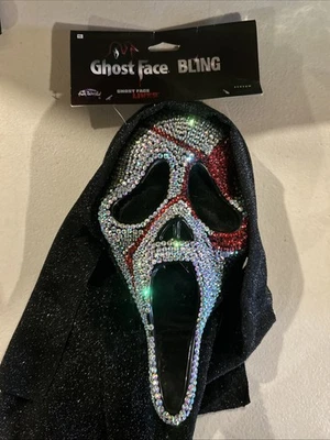 Fun World Ghost Face Bloody Bling Mask Costume - Image 1 of 2