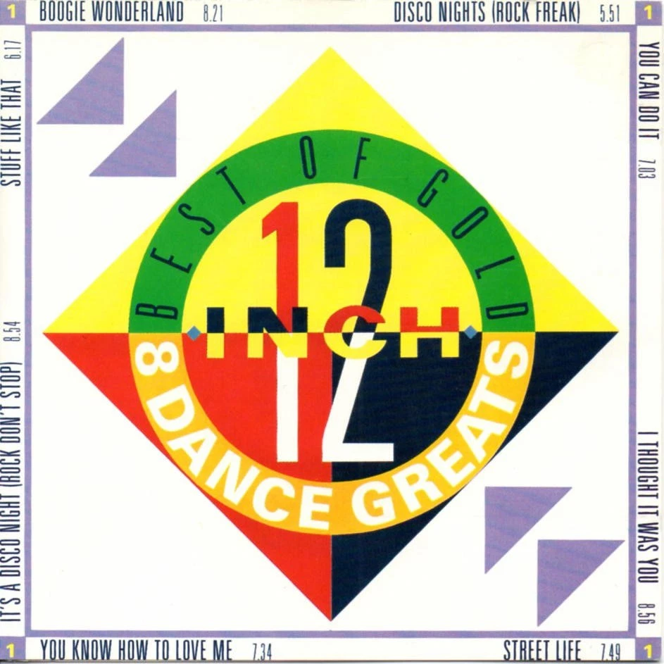 Best Of 12 Inch Gold 1 (GQ/Earth, Wind & Fire) CD Old Gold OG 3401 (1988) - Bild 1 von 3