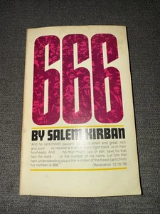 666 By Salem Kirban 1970 Novel On The Tribulation Period Antichrist End of Times - Picture 1 of 3