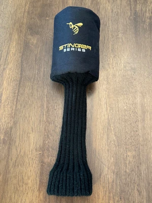Stinger Series Driver 1 Wood Black Golf Club Headcover Knit Canvas - Image 1 of 2