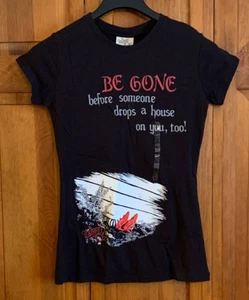 NUEVA Camiseta Junior Mago de Oz Manga Corta Algodón Negra - XL - Imagen 1 de 5