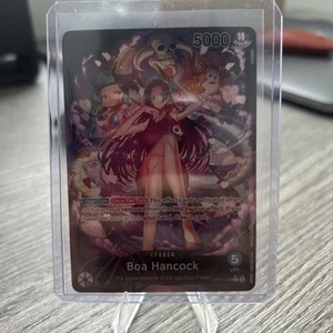 Boa Hancock - OP07-038 - Líder de arte antiguo - Juego de cartas coleccionables de una pieza - Imagen 1 de 5