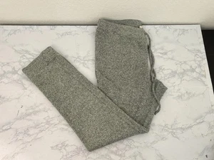 Express One Eleven Cozy Sherpa Ladies Sz L Lounge Ankle Pants Leggings Gray Q - Picture 1 of 6