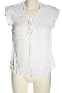 ASOS Blusa de manga corta Mujeres Blusa Talla EU 34 blanco look casual - Imagen 1 de 5