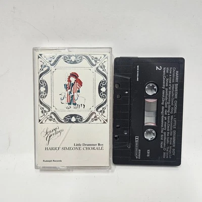 Little Drummer Boy Cassette Harry Simeone Chorale Used VG+ 1981 Rare - Image 1 of 3